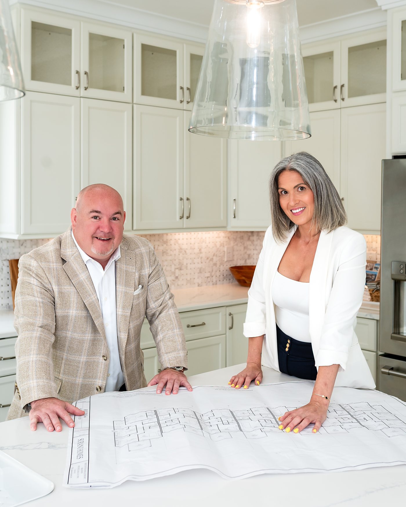 Tim Duffy and Natalie Bisesto of the Duffy Bisesto Group